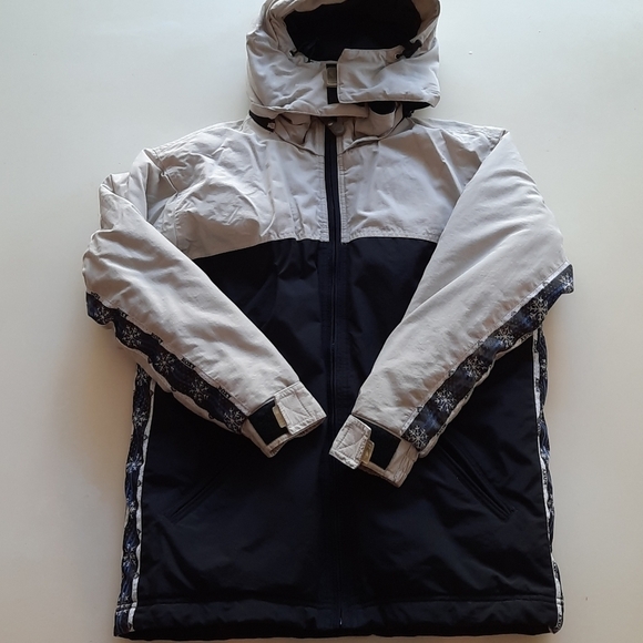 Roxy large snowflake ski snowboard jacket - Picture 1 of 12